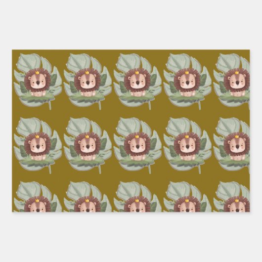 Schleifpapier Geschenkpapier Set (Vorderseite)