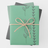 Schleifpapier Geschenkpapier Set (Beispiel)