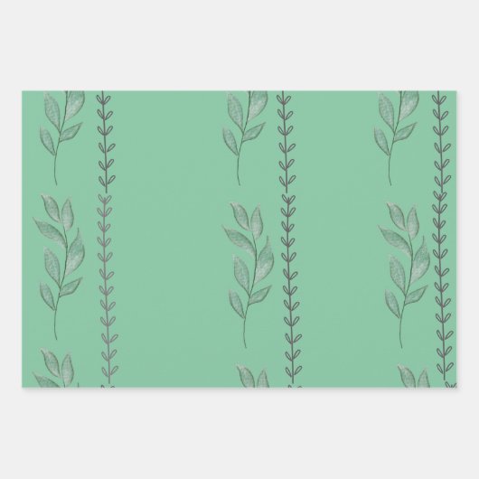 Schleifpapier Geschenkpapier Set (Vorderseite)