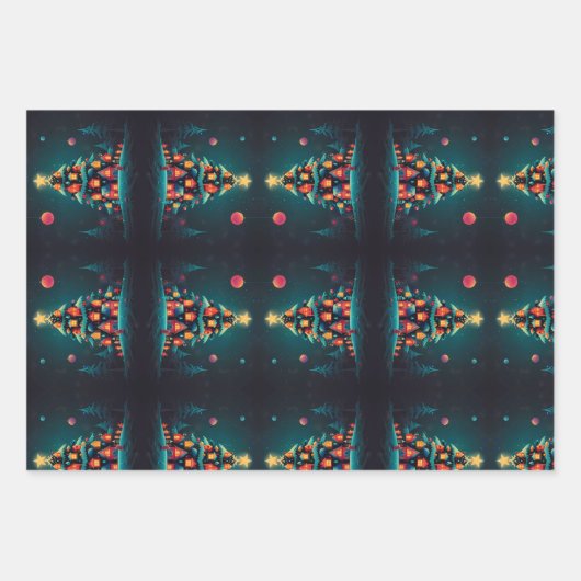 Schleifpapier Geschenkpapier Set (Vorderseite 2)