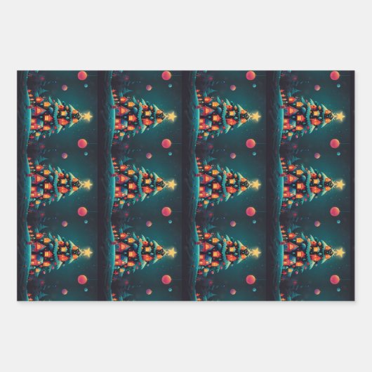 Schleifpapier Geschenkpapier Set (Vorderseite)