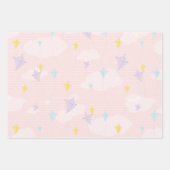 Schleifpapier | Kites am Meer Geschenkpapier Set (Vorderseite)