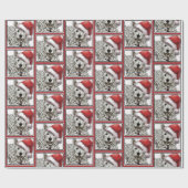 Schleifpapier _ Koji Santa Geschenkpapier (Flach)