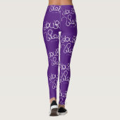 Schleifpapier Leggings (Rückseite)
