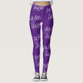 Schleifpapier Leggings (Vorderseite)