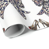 Schleifpapier Leopard Geschenkpapier (Rolleneckpunkt)