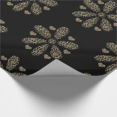 Schleifpapier Leopard Geschenkpapier (Ecke)
