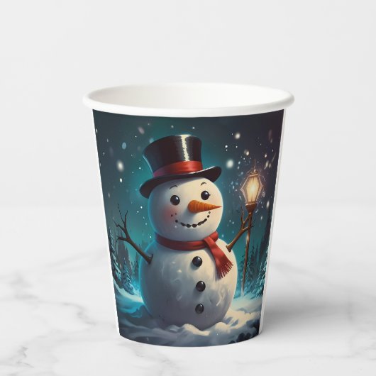 Schleifpapier Pappbecher (Rückseite)