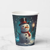 Schleifpapier Pappbecher (Rückseite)