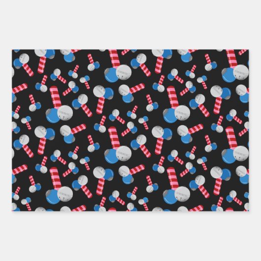 Schleifpapier | Peppermint Pecker Geschenkpapier Set (Vorderseite 3)