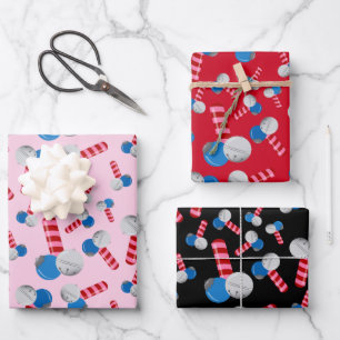 Schleifpapier   Peppermint Pecker Geschenkpapier Set