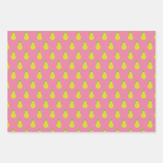 Schleifpapier | Perfekte Birne Geschenkpapier Set (Vorderseite 2)