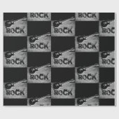 Schleifpapier Rock Music Geschenkpapier (Flach)