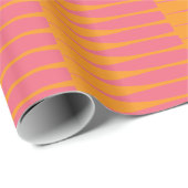 Schleifpapier, rosa und orange gestrichen geschenkpapier (Rolleneckpunkt)