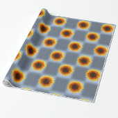 Schleifpapier Sonnenblume Geschenkpapier (Ungerollt)