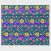 Schleifpapier Sonnenblume Geschenkpapier (Flach)