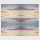 Schleifpapier - Sonnenschutzwolken Geschenkpapier (Flach)