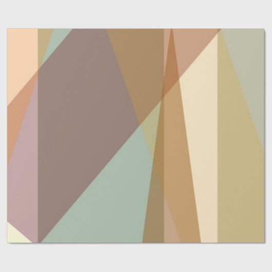 Schleifpapier - Waldboden Geschenkpapier (Flach)