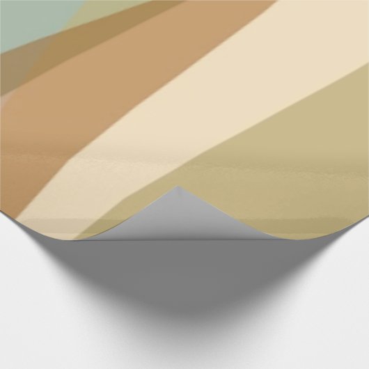 Schleifpapier - Waldboden Geschenkpapier (Ecke)