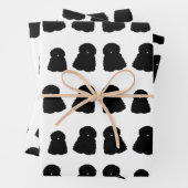 Schleifpapierblätter Geschenkpapier Set (Beispiel)