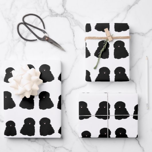 Schleifpapierblätter Geschenkpapier Set (Vorderseite)