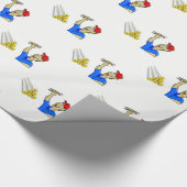 Schleifpapierklammer Geschenkpapier (Ecke)