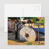 Schleifscheibe Postkarte (Vorne/Hinten)