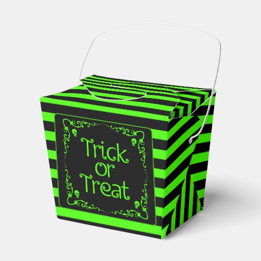 Schleimgrün Trick or Treat  Geschenkschachtel (Vorderseite)