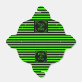 Schleimgrüner Trick oder Behandlung Geschenkschachtel (Ungefaltet)