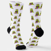 Schleimiges Monster Socken (Gewinkelt)