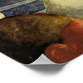 Schlemmer - Bauhaus-Treppe Poster (Ecke)