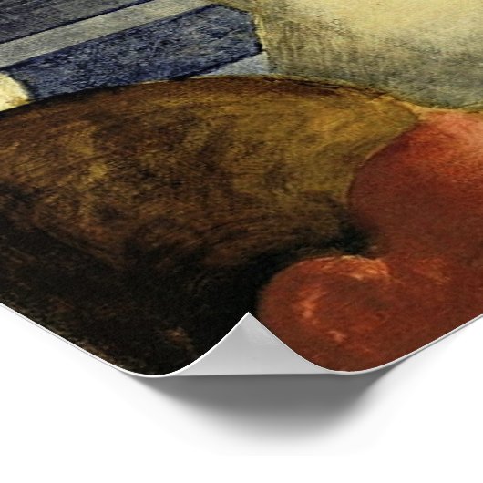 Schlemmer - Bauhaus-Treppe Poster (Ecke)