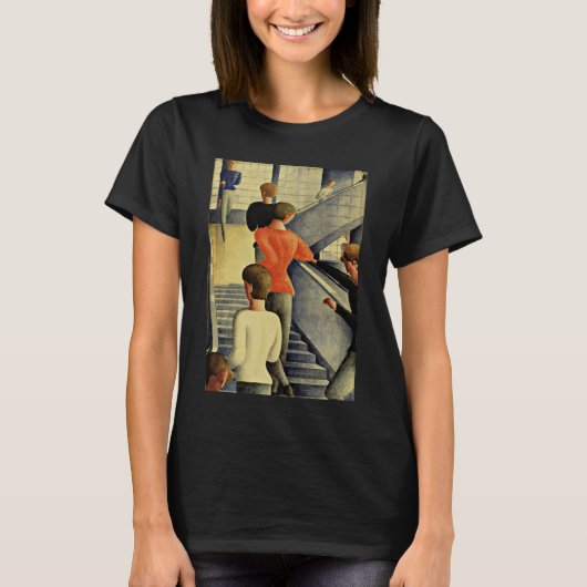Schlemmer - Bauhaus-Treppe T-Shirt (Vorderseite)