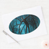 Schlender Man Oval Sticker (Umschlag)