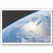 Schlendern Sie vor dem Golf von St. Lawrence in Ka Aufkleber (Vorderseite)