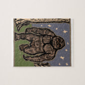 Schlenderndes Sasquatch Puzzle (Horizontal)