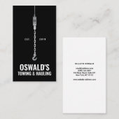 Schlepp- und Abschleppdienst Visitenkarte (Vorne/Hinten)