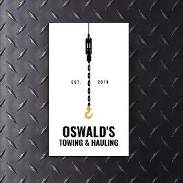 Schlepp- und Abschleppdienst Visitenkarte