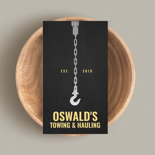 Schlepp- und Abschleppdienst Visitenkarte