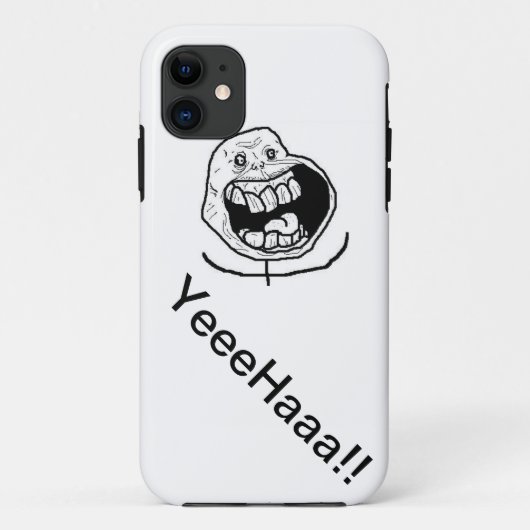 Schleppangel-Gesicht - YeeHaa!! Case-Mate iPhone Hülle (Rückseite)