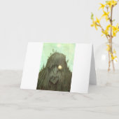 Schleppangel Karte (Gelbe Blume)