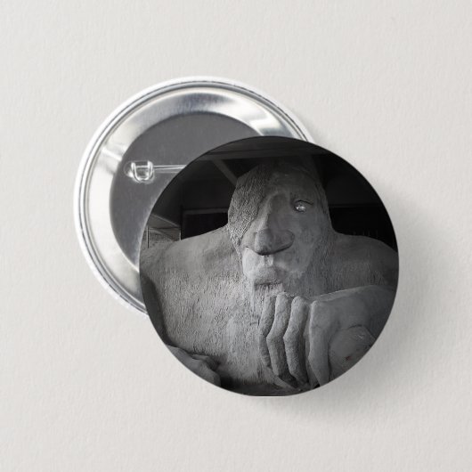 Schleppangel-Knopf Seattles Fremont Button (Vorne & Hinten)