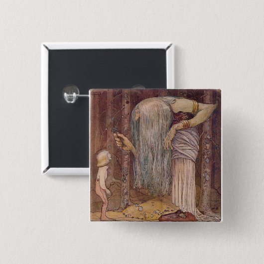 SCHLEPPANGEL-KRAUT Johns Bauer Button (Vorne & Hinten)