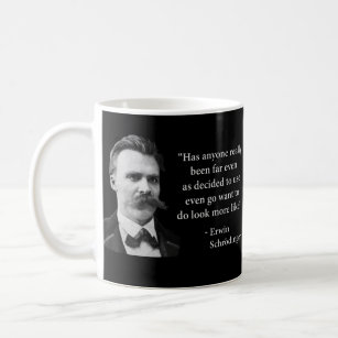 Schleppangel-Zitat Friedrich Nietzsche Kaffeetasse