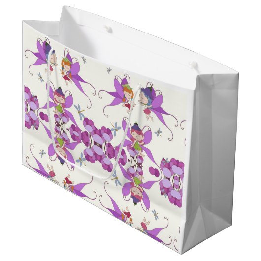 Schleppangeln Große Geschenktüte (Vorderseite Schrägansicht)