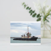 Schleppboot 2, Port Adelaide, Südaustralien Postkarte (Stehend Vorderseite)