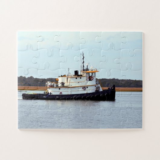 Schleppboot Puzzle (Horizontal)