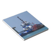 Schleppboot und Pilotenboot Notizblock (angewinkelt)