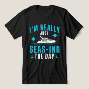 Schleppboote, ich bin wirklich nur Seefahrer am Ta Tri-Blend Shirt