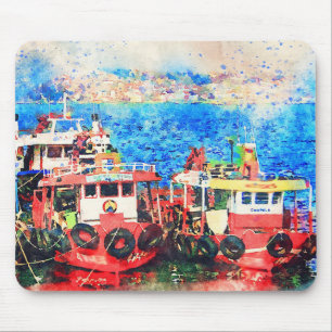 Schleppboote Mousepad